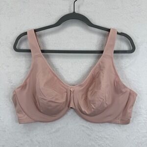 Delimira‎ Minimizer Bra 42D Underwire Gentle Rose Comfort Support